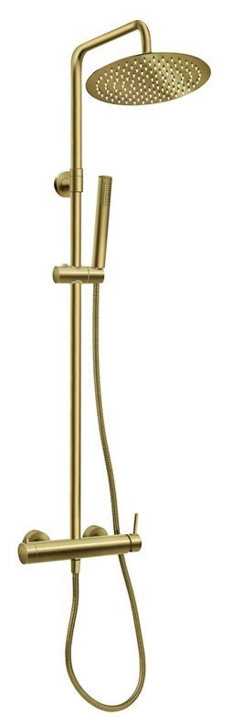 CIRICULUS SHOWER SET BRUSHED GOLD #1