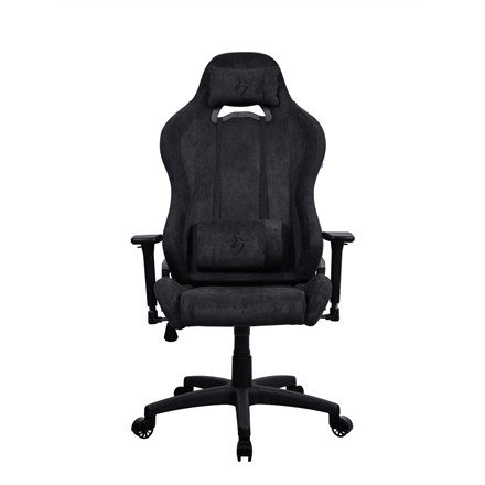 Arozzi Torretta Soft Fabric | Gaming Chair | Metal/Reinforced nylon | Pure Black #1