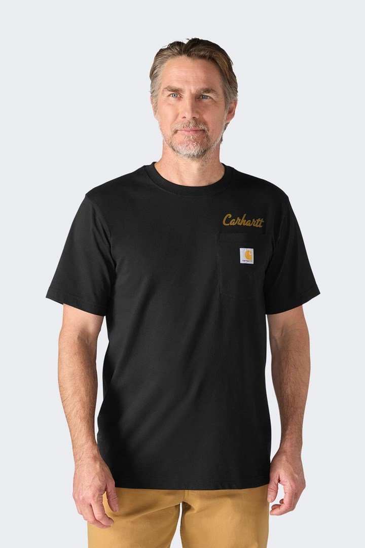 Koszulka Carhartt Irvine Hard Work BLACK #1