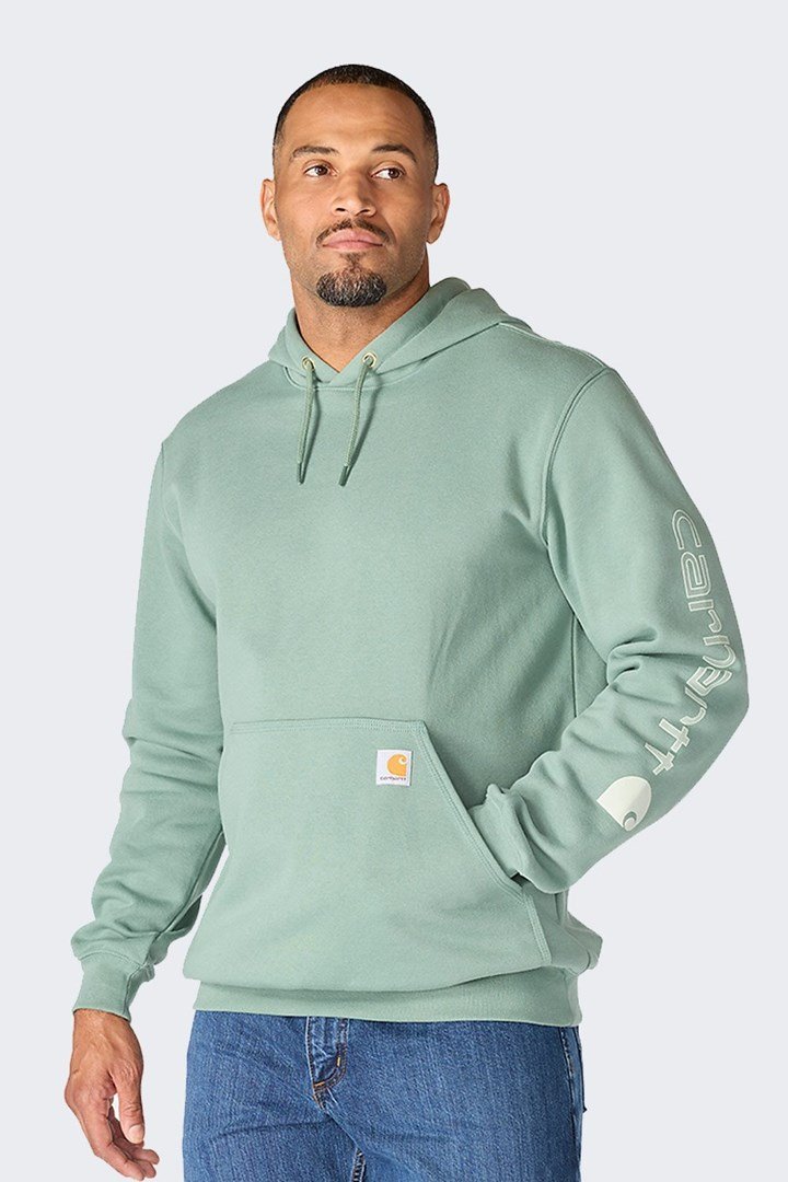 Bluza Carhartt Iconic K288 Logo GREEN SLATE #1