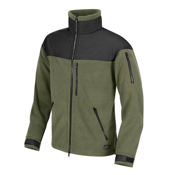 Bluza CLASSIC ARMY - Fleece - Olive Green/Czarny #1