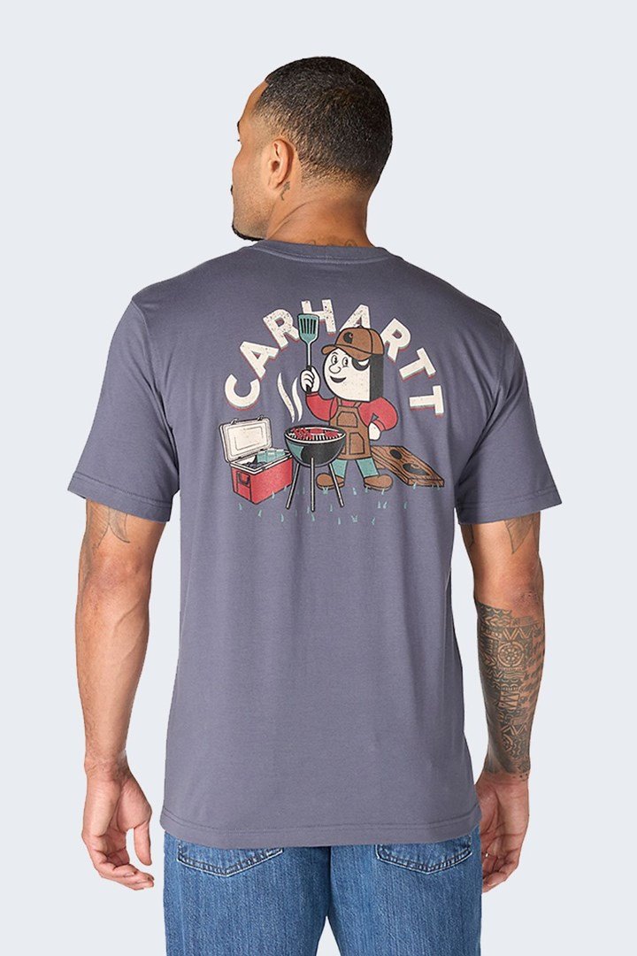 Koszulka Carhartt Irvine Grill BLUESTONE #1