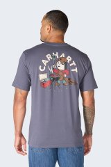Koszulka Carhartt Irvine Grill BLUESTONE #1
