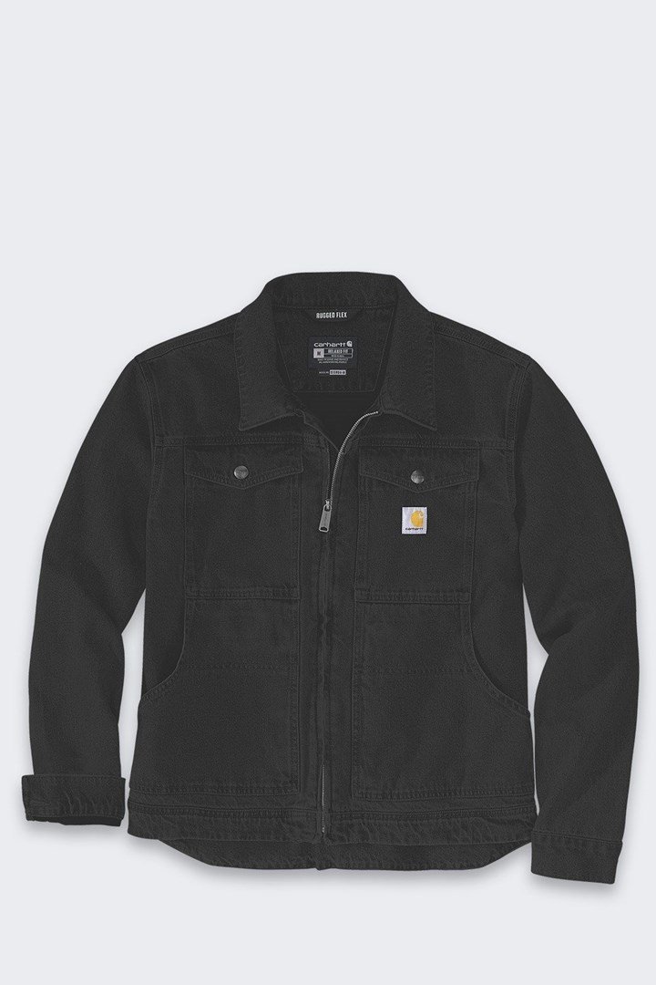 Jacket Carhartt Rugged Flex Duck Berwick Black #1