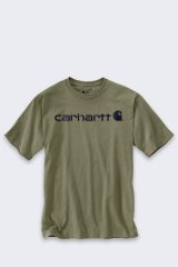 Koszulka Carhartt Dearborn Relaxed Logo DUSTY OLIV #1