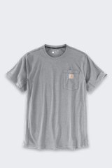 Koszulka Carhartt Force Mid Pocket Heather Grey #1