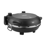 Piec do pizzy TEESA SUPREME FUN 1200W, 400 stopni, dwie grzałki, czarny #1