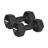 Hantelki żeliwne neoprenowe HEX 2x7kg, REBEL ACTIVE #1