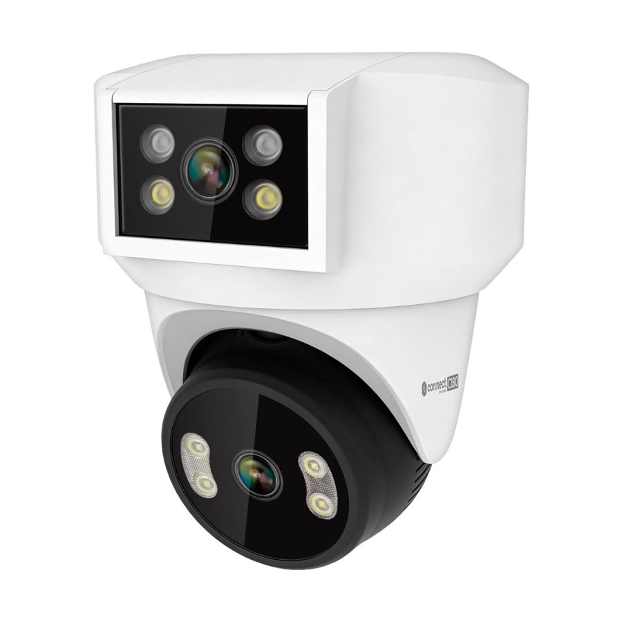 Kamera WiFi Kruger&Matz Connect C180 2x Obiektyw PTZ 360� 2K Tuya Smart Life Kolor Nocą Audio AI #1
