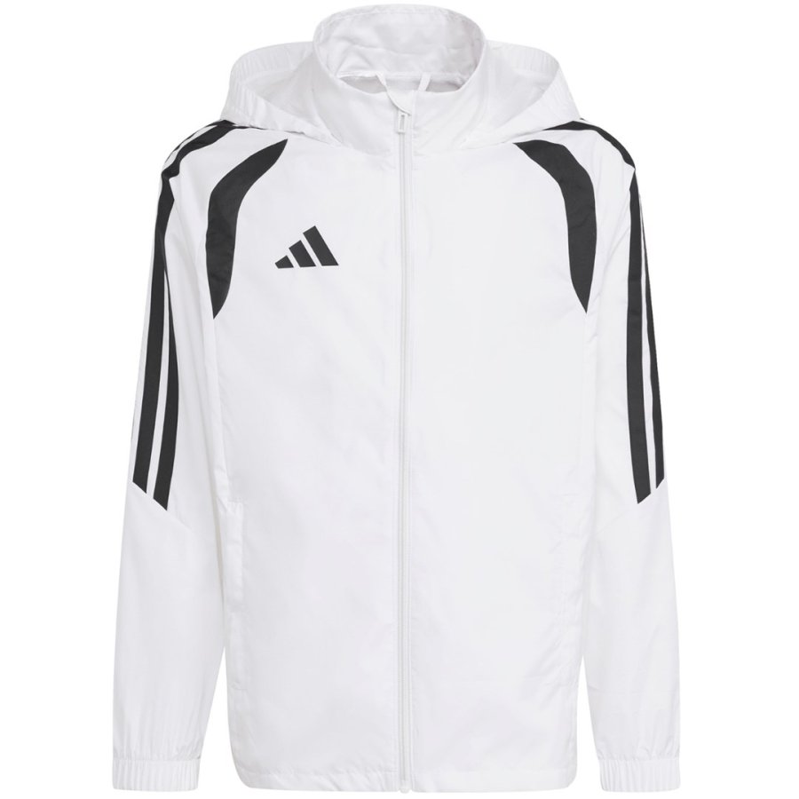 Kurtka dla dzieci adidas Tiro 26 League Windbreaker biała JY9722 152cm #1