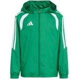 Kurtka dla dzieci adidas Tiro 26 League Windbreaker zielona KT2427 164cm #1