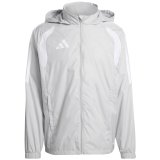 Kurtka dla dzieci adidas Tiro 26 League Windbreaker szara KT2426 140cm #1