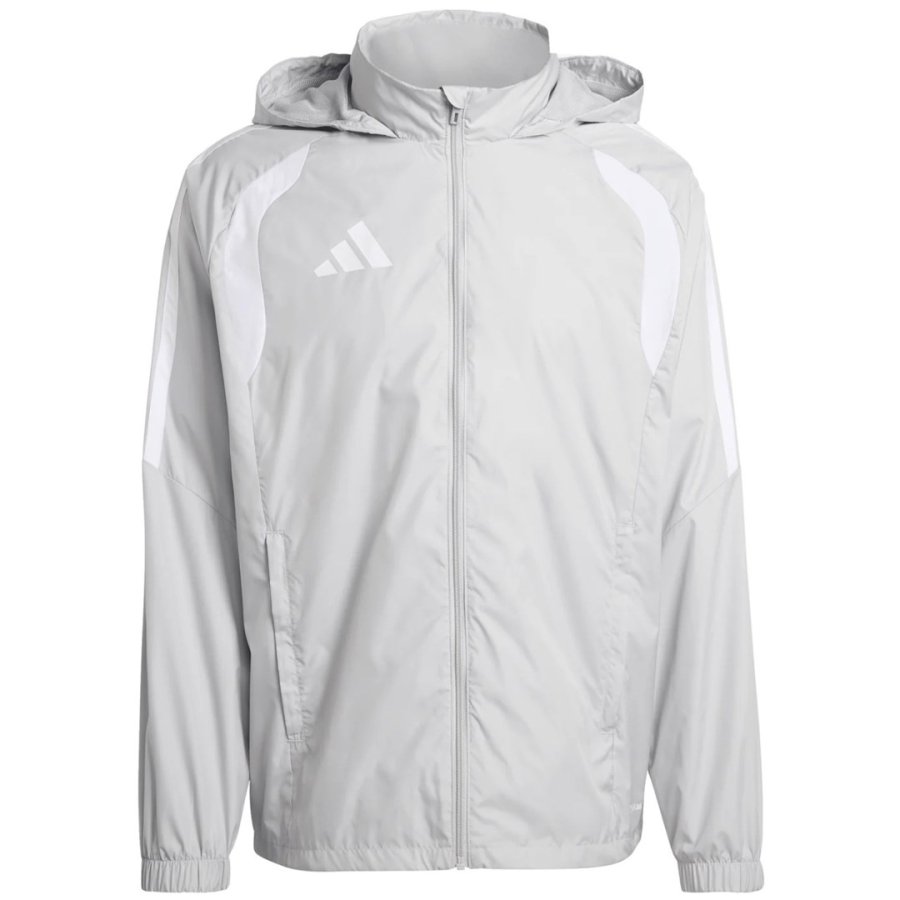 Kurtka dla dzieci adidas Tiro 26 League Windbreaker szara KT2426 140cm #1