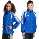 Kurtka dla dzieci adidas Tiro 26 League Windbreaker niebieska JY9723 164cm #1