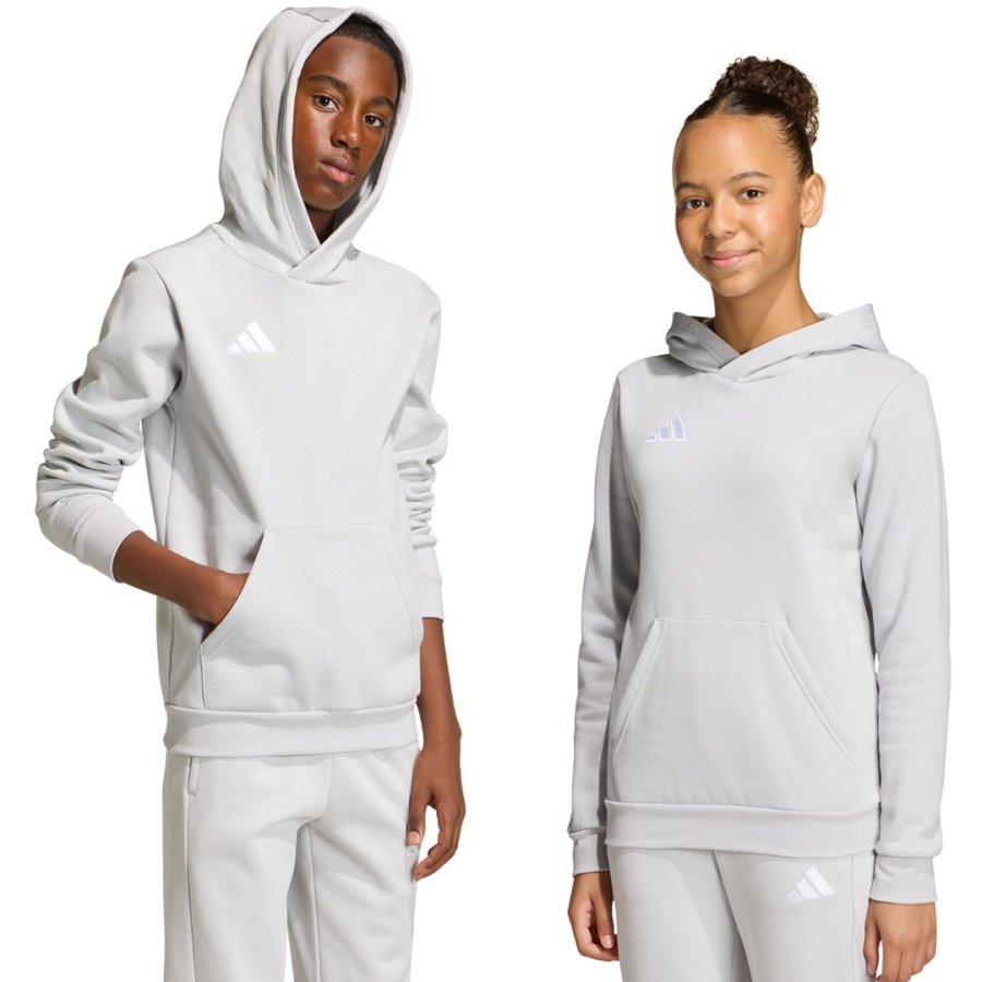 Bluza dla dzieci adidas Entrada 26 Hoody szara JZ6562 116cm #1