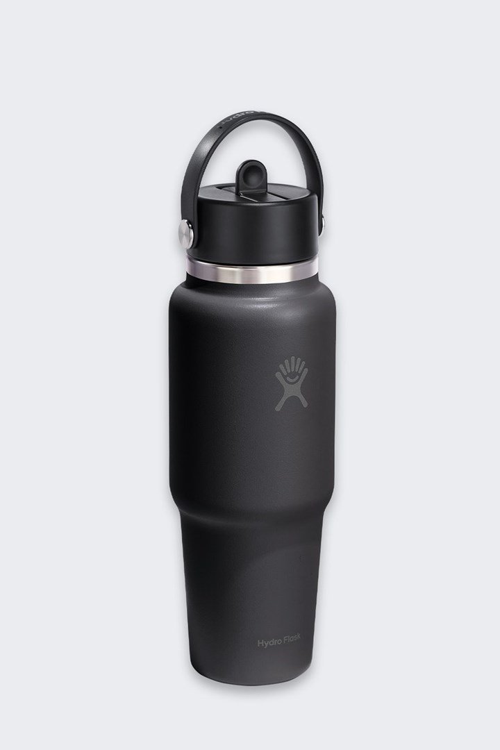 Butelka termiczna Hydro Flask 32 Oz Wide Flex Straw Travel Bottle (946 ml) - black #1