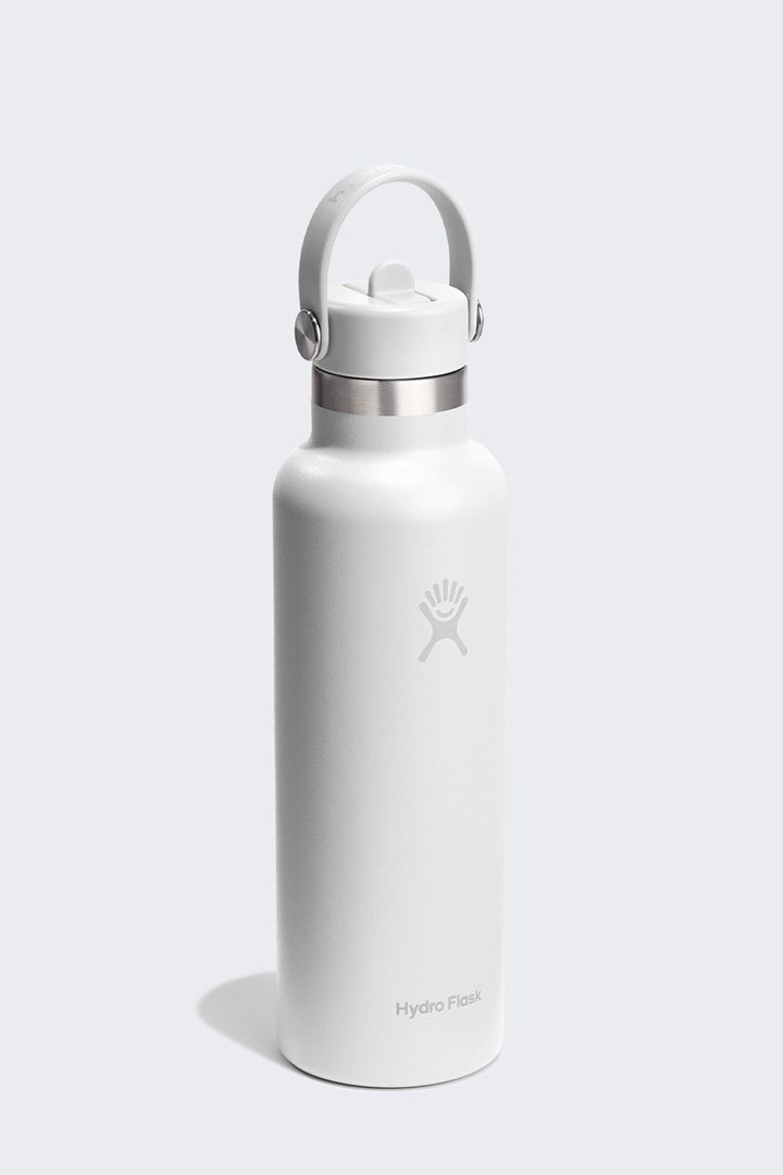 Butelka termiczna Hydro Flask 21 Oz Standard Flex Straw Cap (621 ml) - white/white #1
