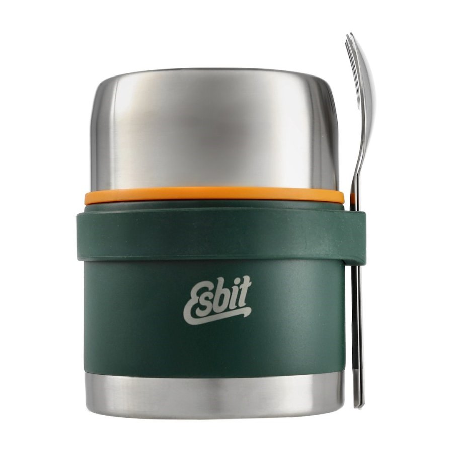 Termos obiadowy Esbit Classic Food Jug with Cutlery Set 0,5L - forest green #1