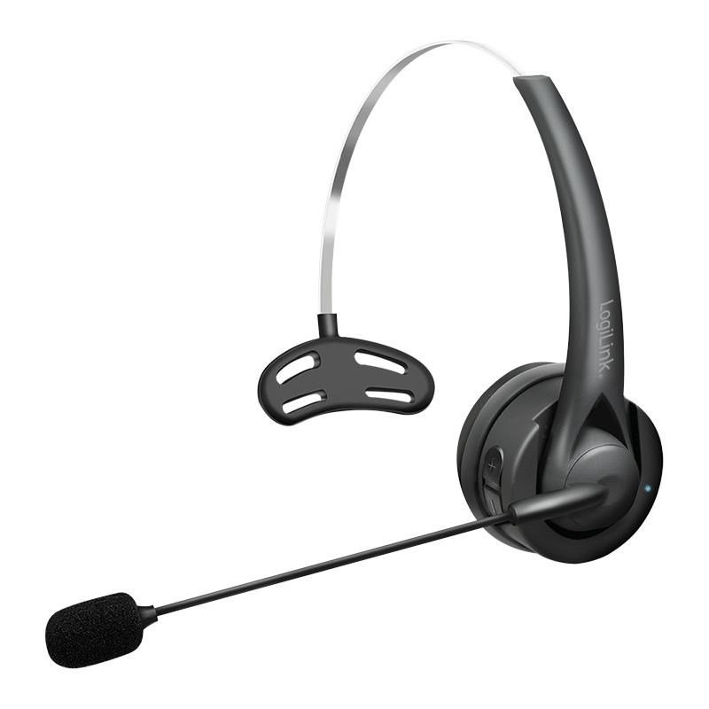 Słuchawka z mikrofonem LogiLink BT0075 Bluetooth 6.0, USB-C, mono #1