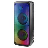 Głośnik Defender BOOMER 35 Bluetooth 30W MP3/FM/SD/USB/AUX/TWS/LCD/RGB/MIC KARAOKE czarny #1