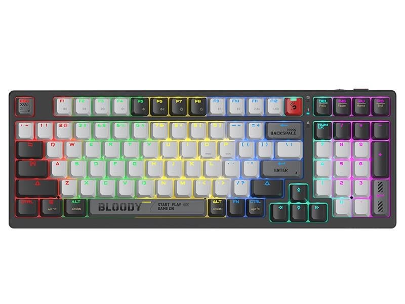 Klawiatura bezprzewodowa A4tech Bloody WS98 Grey WRLS #1