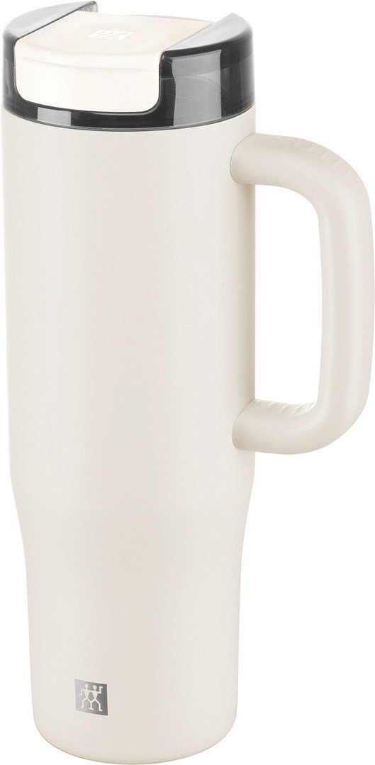 ZWILLING THERMO PLUS Kubek termiczny ze słomką - 900 ml, kremowy #1