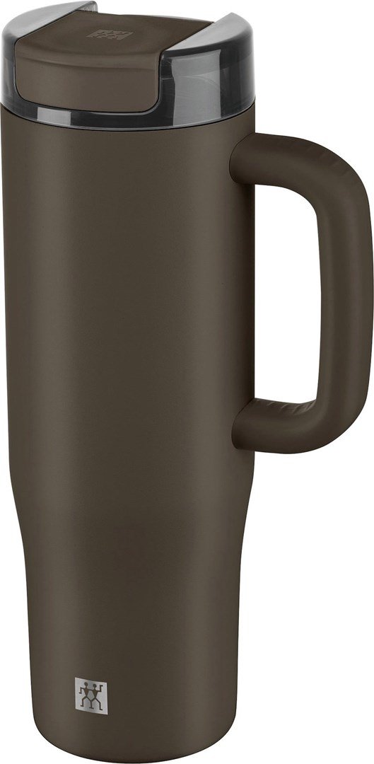 ZWILLING THERMO PLUS Kubek termiczny ze słomką - 900 ml, brązowy #1
