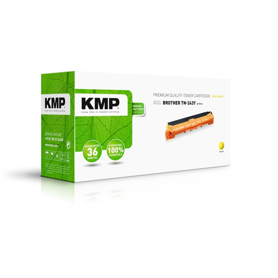 KMP 1268,0009 tonerpatron 1 stk Kompatibel Gul #2