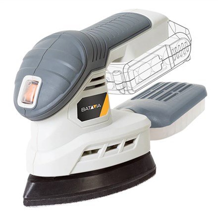Batavia B.V. 18V Cordless Detail Sander #1
