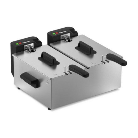 Tristar Double deep fryer | FR-9342 | Power 3600 W | Capacity 6 L | Silver #1