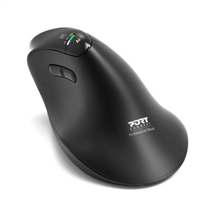 PORT CONNECT Mouse | ERGO AUDITOR | Wireless | Bluetooth, 2.4 GHz | Black #1