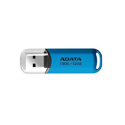 ADATA AC906-32G-RWB USB-n�gle 32 GB USB Type-A 2.0 Bl�, Transparent #2