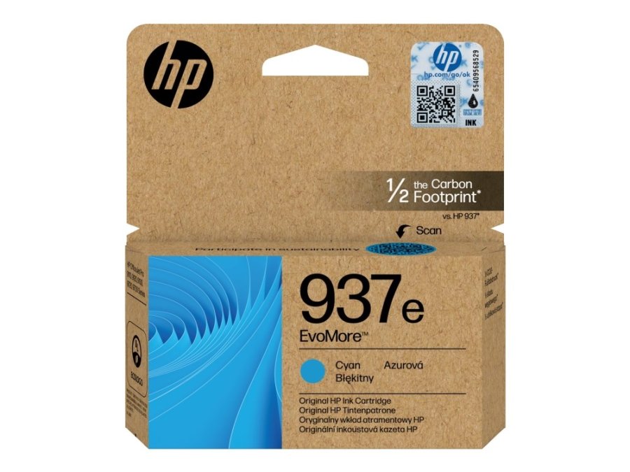 HP Original 937e EvoMore-bl�kpatron, cyan #2