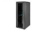 DIGITUS Netzwerkschrank Unique 32HE 1609x600x800mm schwarz (Speditionsversand) #1
