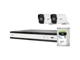 ABUS PoE-Video-Set: 2 Mini-Tube-Kameras + NVR 4Ch.TVVR36402D #1