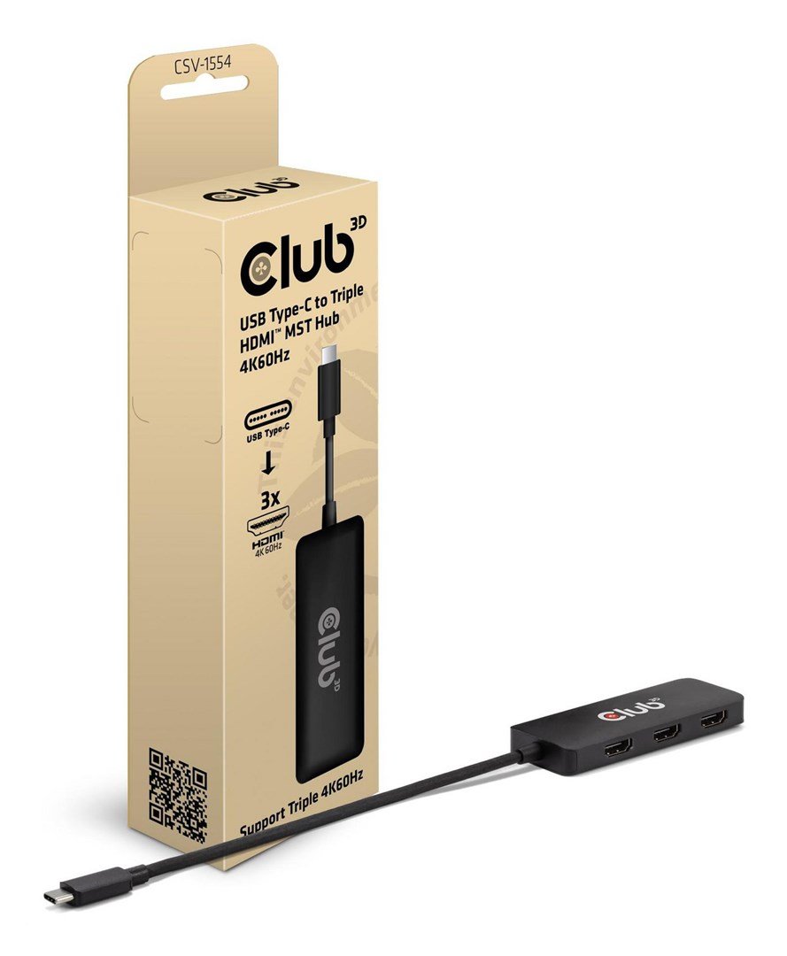 CLUB3D CSV-1554 dockingstation USB Type-C Sort #2