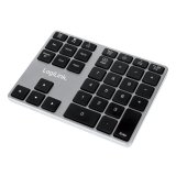 LogiLink ID0187 numerisk tastatur Universel Bluetooth Aluminium, Sort #2