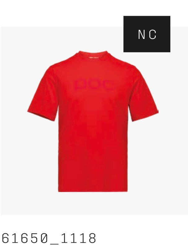 Koszulka POC Tee czerwona - L #1