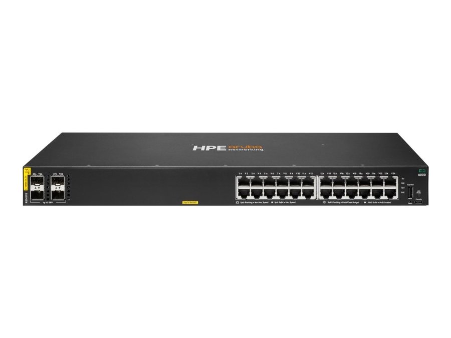 HPE Aruba Networking CX 6000 24p 10M/100M/1G Class4 PoE 4p SFP 1G 370W Switch #2