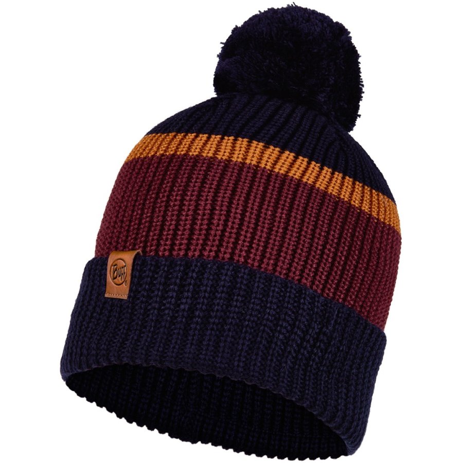 Czapka BUFF KNITTED HAT ELON NIGHT BLUE   one size #1