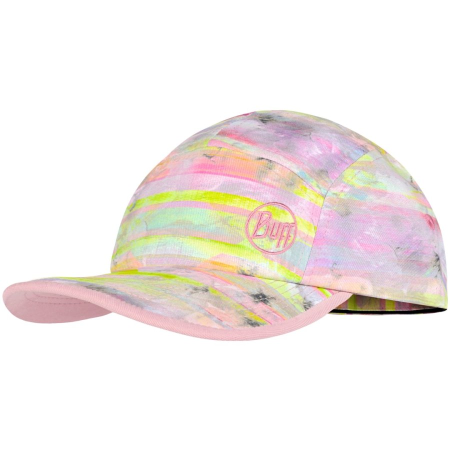 Dziecięca czapka z daszkiem BUFF 5 PANEL GO CAP GRAZE MULTI JR   one size #1