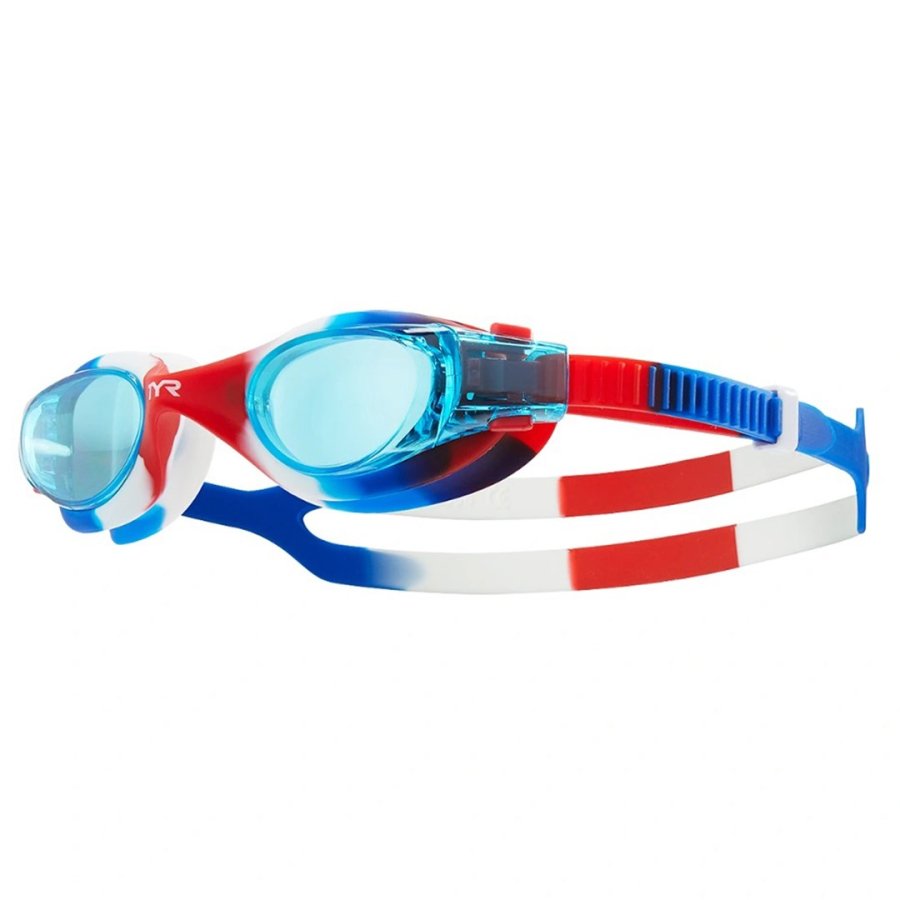 Okularki Pływackie TYR Vesi Tie Dye Yth Fit   one size #1
