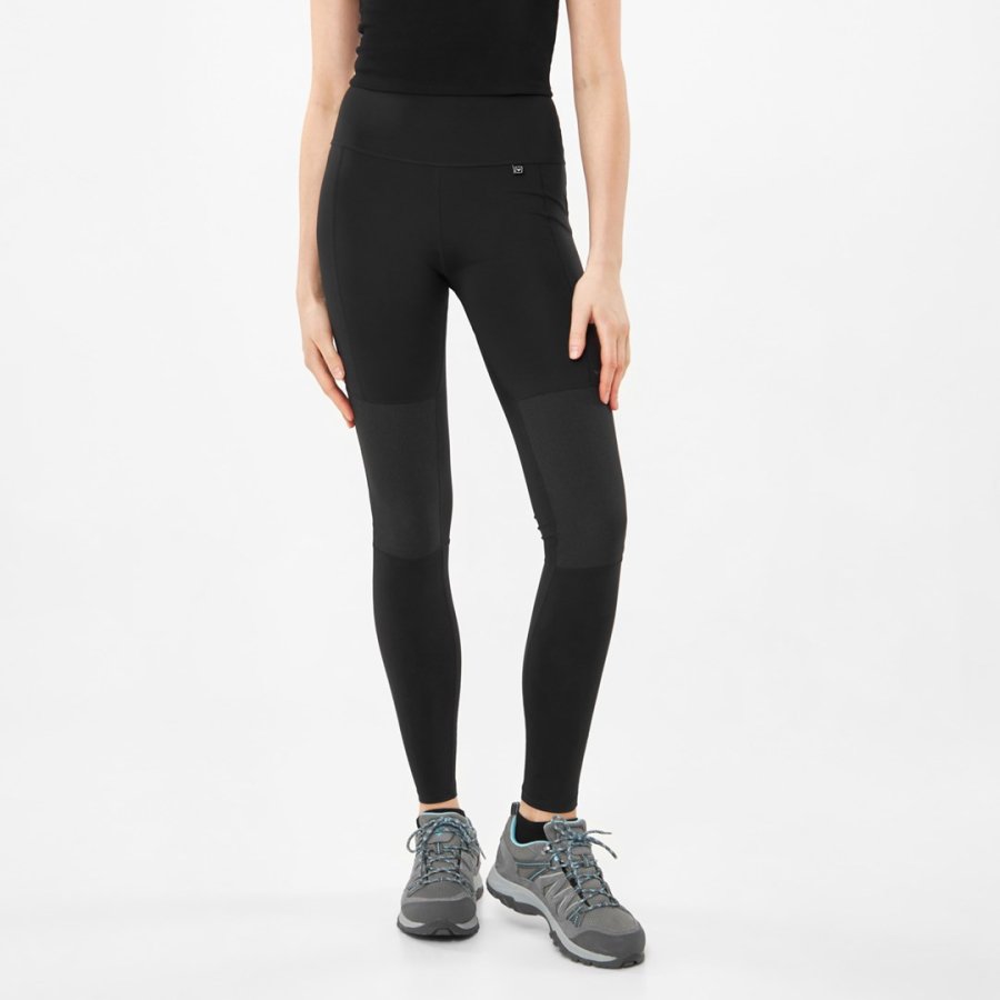 Legginsy damskie VIKING Levanta Lady czarne   XL #1