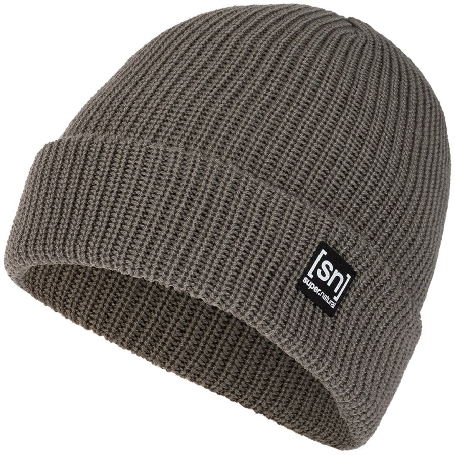 Czapka SUPER.NATURAL MERINO BASIC BEANIE zielona   one size #1
