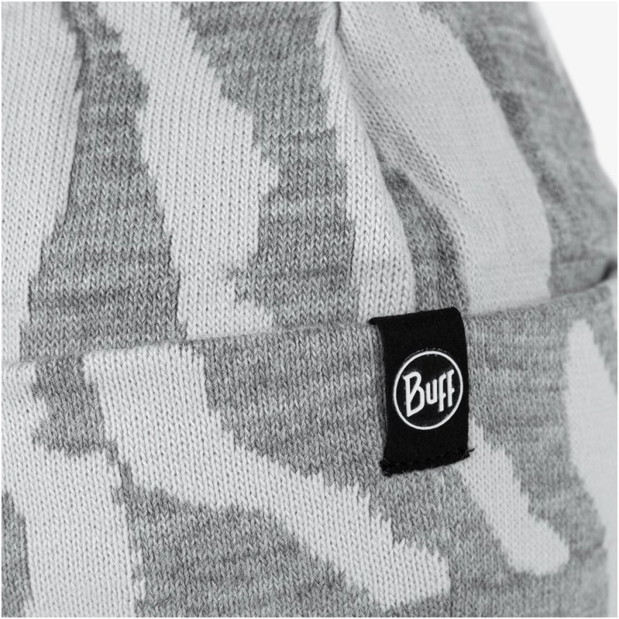 Czapka BUFF KNITTED BEANIE KYRE LEAD GREY   one size #1