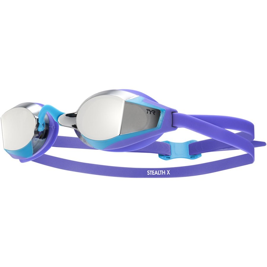 Okularki pływackie TYR STEALTH-X RACE G MIR   one size #1