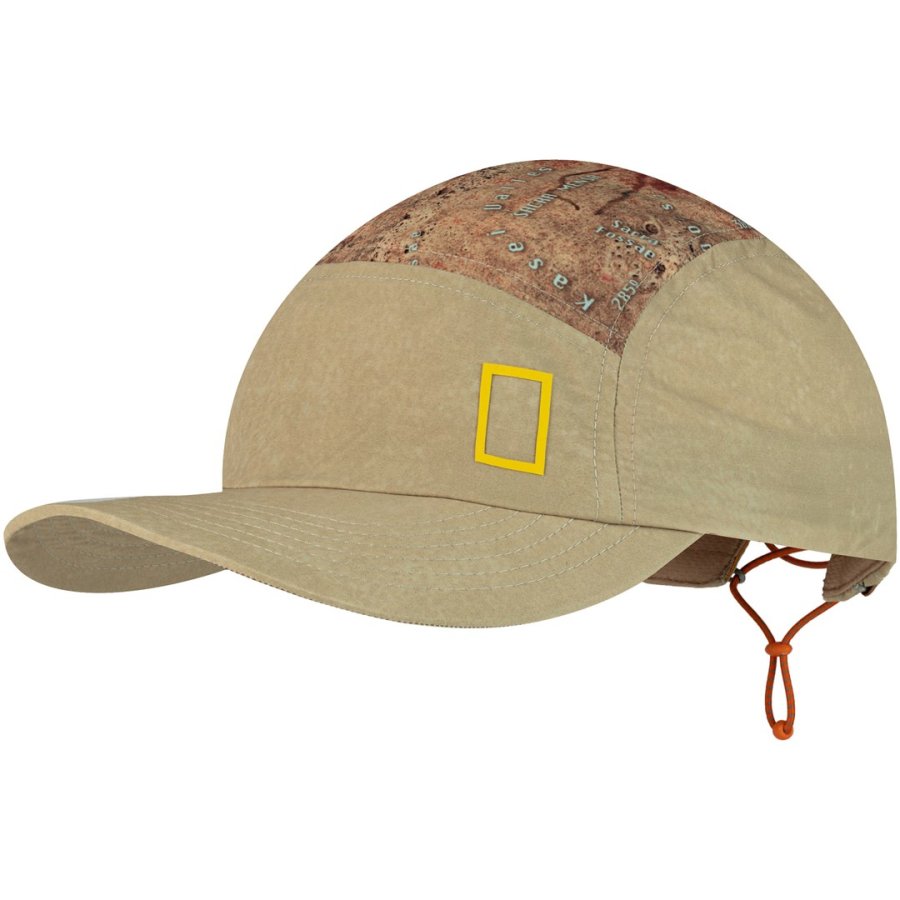 Czapka z daszkiem BUFF 5 PANEL EXPLORE CAP GEOS BRINDLE   one size #1