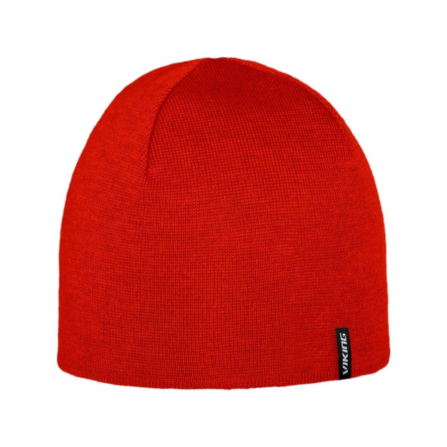 Czapka dla dorosłych VIKING Noma 2.0 z Windstopper by GORE-TEX labs Pro Style czerwona   one size #1