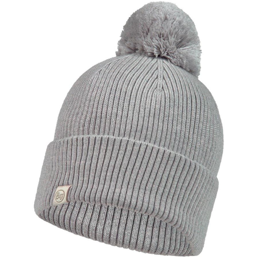 Czapka BUFF MERINO WOOL HAT TIM LIGHT GREY -LIGHT   one size #1