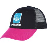 Czapka damska VIKING Terra czarno r�żowa   one size #1